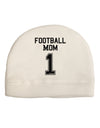 Football Mom Jersey Child Fleece Beanie Cap Hat-Beanie-TooLoud-White-One-Size-Fits-Most-Davson Sales