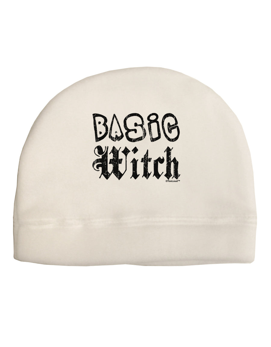 Basic Witch Distressed Child Fleece Beanie Cap Hat-Beanie-TooLoud-White-One-Size-Fits-Most-Davson Sales