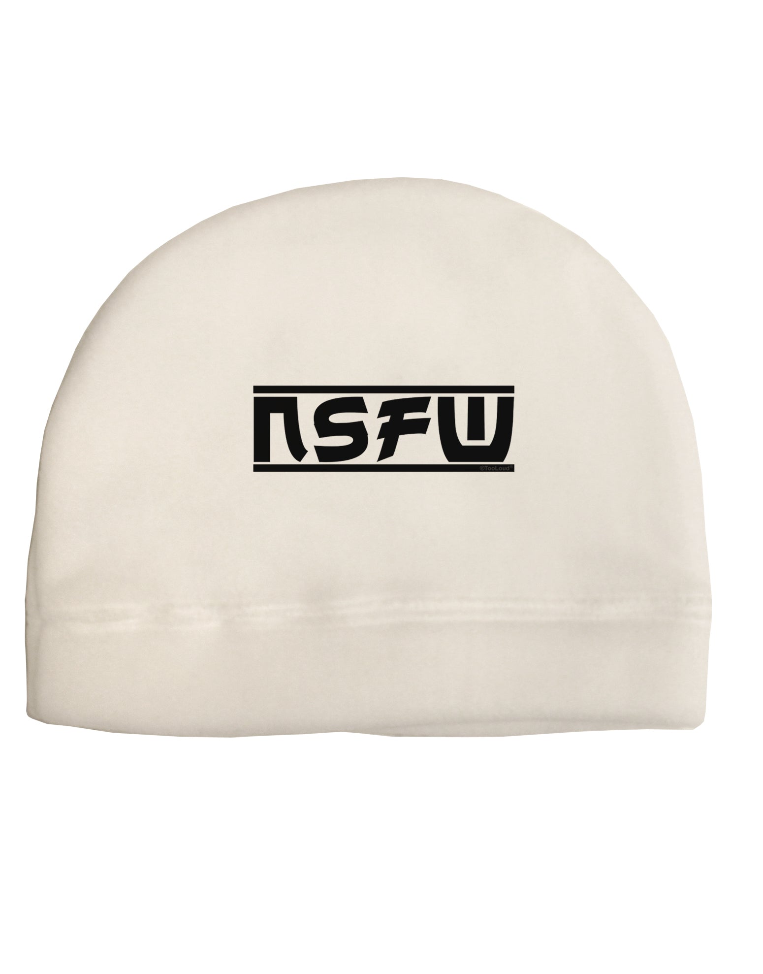 NSFW Not Safe For Work Adult Fleece Beanie Cap Hat by TooLoud-Beanie-TooLoud-White-One-Size-Fits-Most-Davson Sales