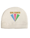 Girl Power Stripes Adult Fleece Beanie Cap Hat by TooLoud-Beanie-TooLoud-White-One-Size-Fits-Most-Davson Sales