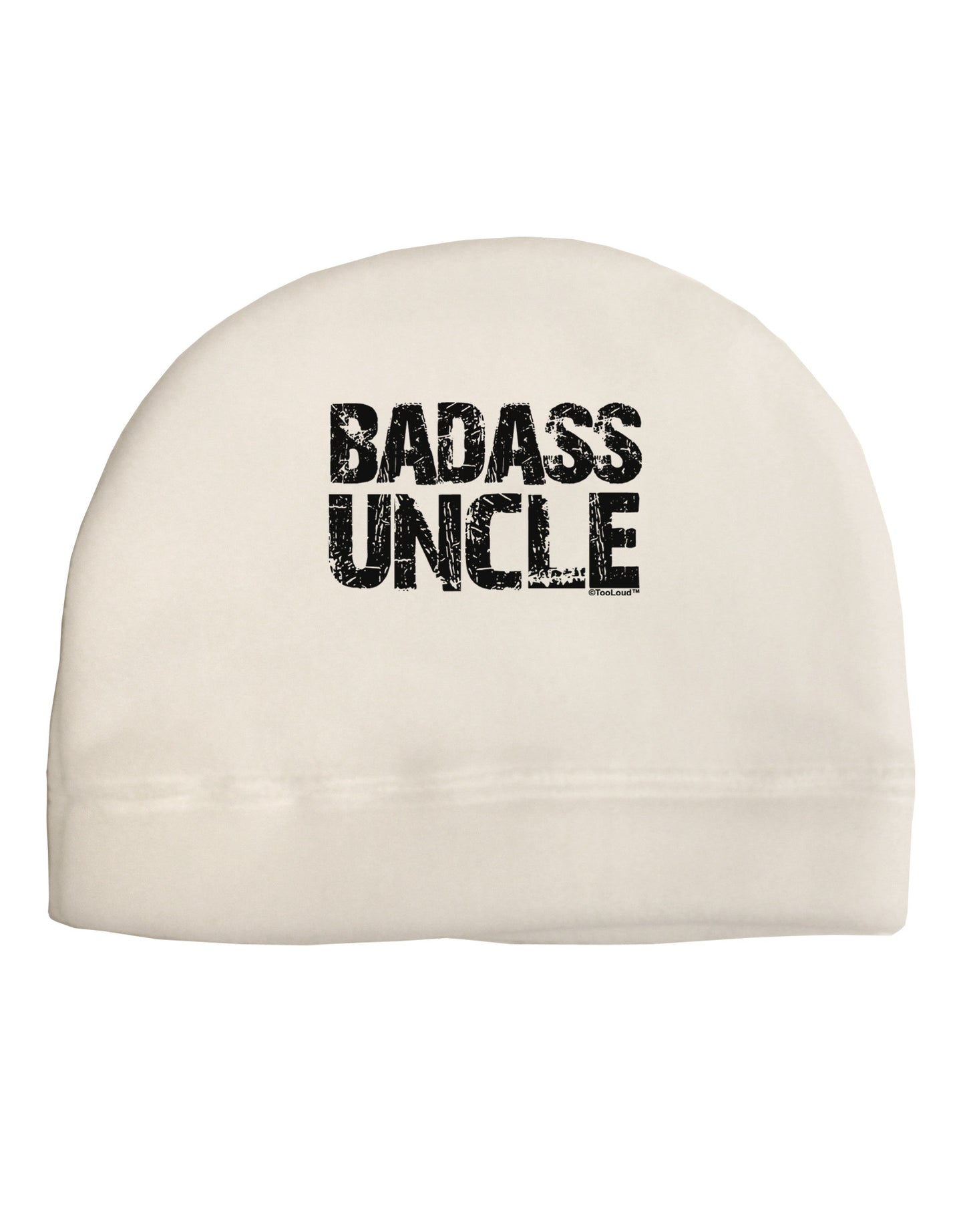 Badass Uncle Adult Fleece Beanie Cap Hat by TooLoud-Beanie-TooLoud-White-One-Size-Fits-Most-Davson Sales