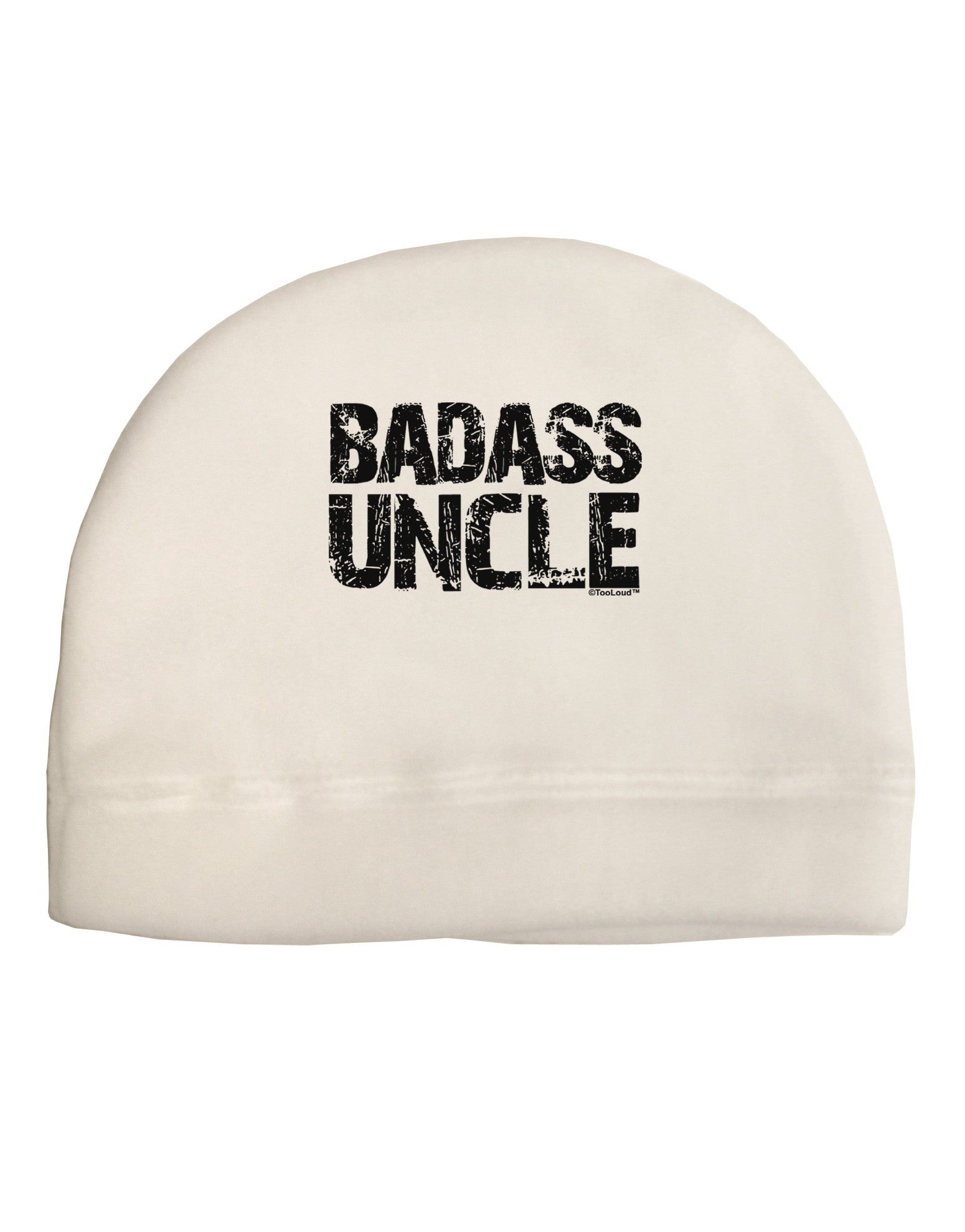 Badass Uncle Adult Fleece Beanie Cap Hat by TooLoud-Beanie-TooLoud-White-One-Size-Fits-Most-Davson Sales