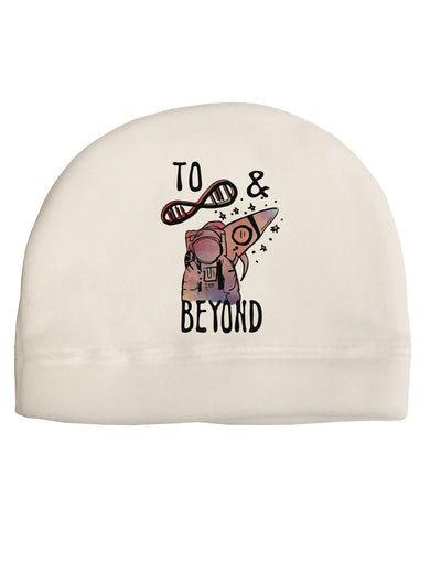 TooLoud To infinity and beyond Dark Adult Dark Baseball Cap Hat-Baseball Cap-TooLoud-White-One-Size-Fits-Most-Davson Sales