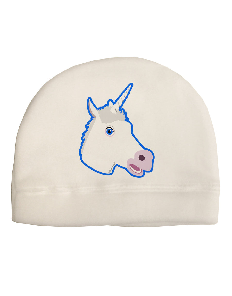 Fanciful Unicorn Adult Fleece Beanie Cap Hat-Beanie-TooLoud-White-One-Size-Fits-Most-Davson Sales