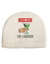 Safety First Have a Quarantini Child Fleece Beanie Cap Hat-Beanie-TooLoud-White-One-Size-Fits-Most-Davson Sales