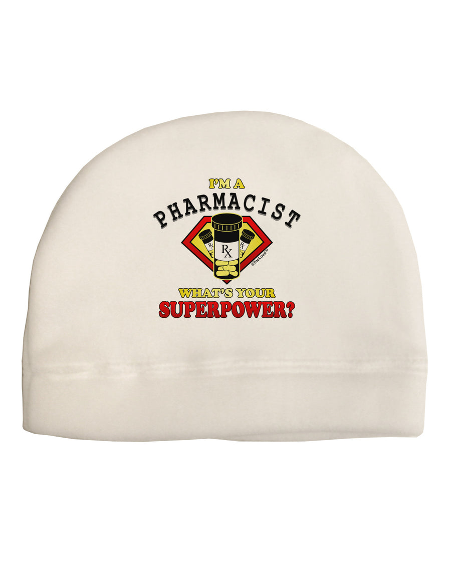 Pharmacist - Superpower Child Fleece Beanie Cap Hat-Beanie-TooLoud-White-One-Size-Fits-Most-Davson Sales