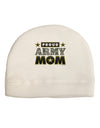 Proud Army Mom Adult Fleece Beanie Cap Hat-Beanie-TooLoud-White-One-Size-Fits-Most-Davson Sales