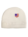 American Flag Faux Pocket Design Adult Fleece Beanie Cap Hat by TooLoud-Beanie-TooLoud-White-One-Size-Fits-Most-Davson Sales