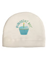 Birthday Boy - Candle Cupcake Adult Fleece Beanie Cap Hat by TooLoud-Beanie-TooLoud-White-One-Size-Fits-Most-Davson Sales