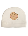 Cute Matching Milk and Cookie Design - Cookie Child Fleece Beanie Cap Hat by TooLoud