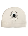 Black Widow Spider Design Child Fleece Beanie Cap Hat-Beanie-TooLoud-White-One-Size-Fits-Most-Davson Sales