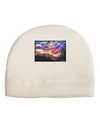 Colorado Rainbow Sunset Adult Fleece Beanie Cap Hat-Beanie-TooLoud-White-One-Size-Fits-Most-Davson Sales