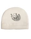 TooLoud Save the Asian Elephants Child Fleece Beanie Cap Hat-Beanie-TooLoud-White-One-Size-Fits-Most-Davson Sales