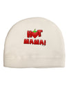Hot Mama Chili Heart Adult Fleece Beanie Cap Hat