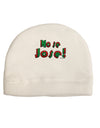 No Se Jose Child Fleece Beanie Cap Hat-Beanie-TooLoud-White-One-Size-Fits-Most-Davson Sales