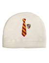Wizard Tie Red and Yellow Adult Fleece Beanie Cap Hat-Beanie-TooLoud-White-One-Size-Fits-Most-Davson Sales