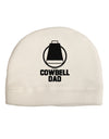 Cowbell Dad Adult Fleece Beanie Cap Hat by TooLoud-Beanie-TooLoud-White-One-Size-Fits-Most-Davson Sales