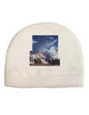 Mountain Pop Out Child Fleece Beanie Cap Hat by TooLoud-Beanie-TooLoud-White-One-Size-Fits-Most-Davson Sales