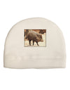 Little Javelina Adult Fleece Beanie Cap Hat-Beanie-TooLoud-White-One-Size-Fits-Most-Davson Sales