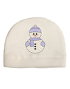 Cute Snowman With Hat and Scarf Christmas Child Fleece Beanie Cap Hat-Beanie-TooLoud-White-One-Size-Fits-Most-Davson Sales