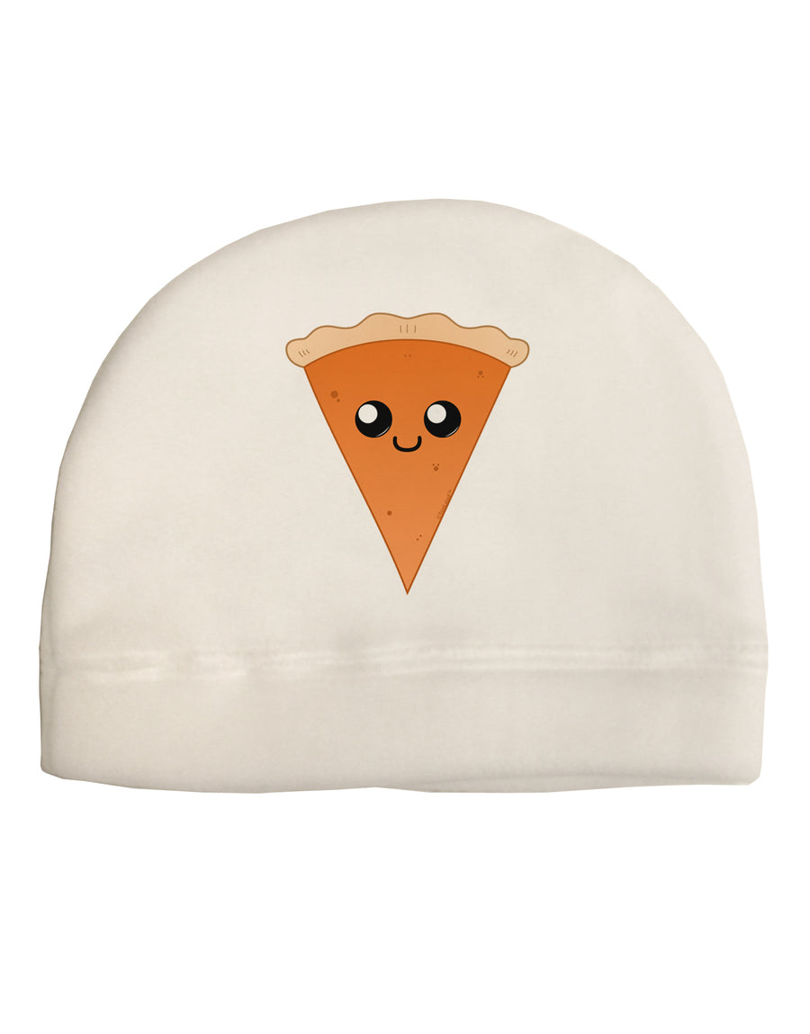 Cute Pie Slice - Thanksgiving Child Fleece Beanie Cap Hat-Beanie-TooLoud-White-One-Size-Fits-Most-Davson Sales