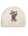 TooLoud To infinity and beyond Adult Fleece Beanie Cap Hat-Beanie-TooLoud-White-One-Size-Fits-Most-Davson Sales