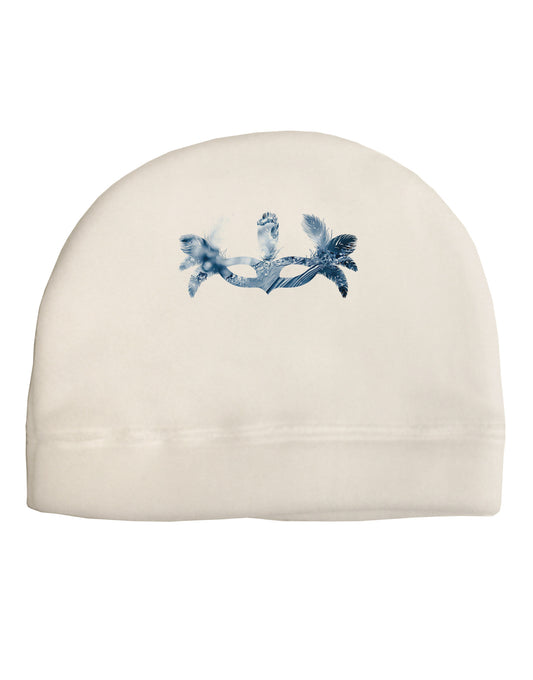 Water Masquerade Mask Child Fleece Beanie Cap Hat by TooLoud-Beanie-TooLoud-White-One-Size-Fits-Most-Davson Sales