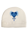 Heart Net Neutrality Adult Fleece Beanie Cap Hat-Beanie-TooLoud-White-One-Size-Fits-Most-Davson Sales