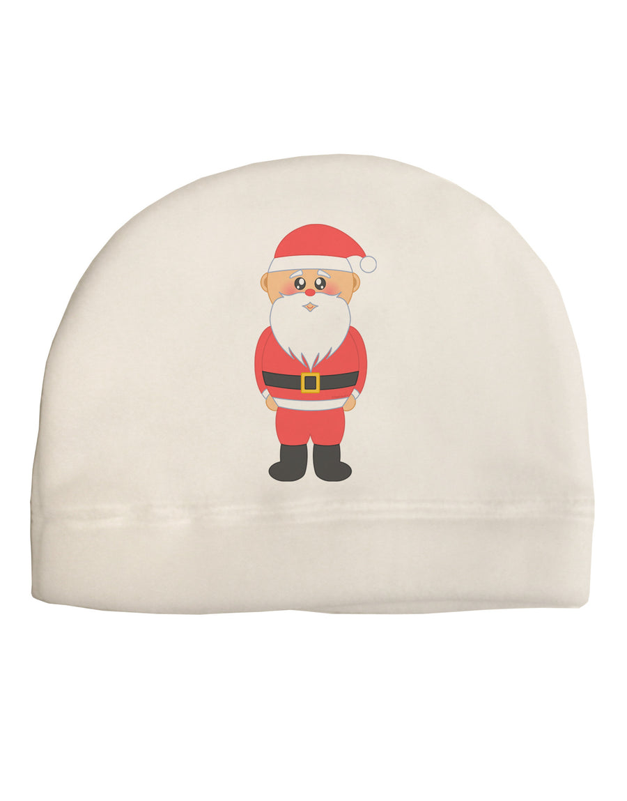 Cute Santa Claus Christmas Child Fleece Beanie Cap Hat-Beanie-TooLoud-White-One-Size-Fits-Most-Davson Sales