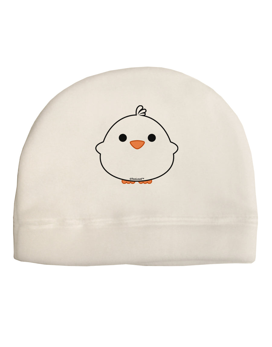 Cute Little Chick - White Child Fleece Beanie Cap Hat by TooLoud-Beanie-TooLoud-White-One-Size-Fits-Most-Davson Sales