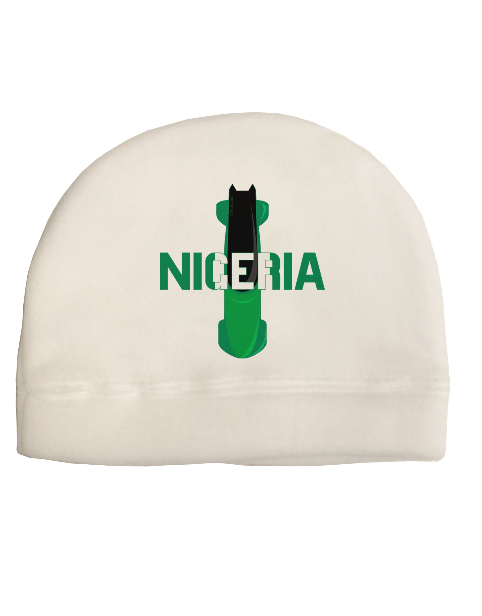 Nigeria Bobsled Adult Fleece Beanie Cap Hat by TooLoud-TooLoud-White-One-Size-Fits-Most-Davson Sales
