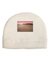 Victor Mines Pink Sunrise Child Fleece Beanie Cap Hat-Beanie-TooLoud-White-One-Size-Fits-Most-Davson Sales