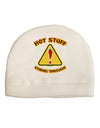 Hot Stuff Coming Through Adult Fleece Beanie Cap Hat-Beanie-TooLoud-White-One-Size-Fits-Most-Davson Sales