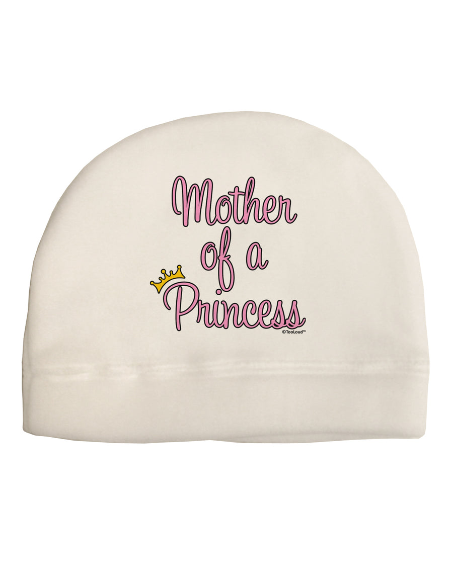 Mother of a Princess - Matching Mom and Daughter Design Child Fleece Beanie Cap Hat by TooLoud-Beanie-TooLoud-White-One-Size-Fits-Most-Davson Sales