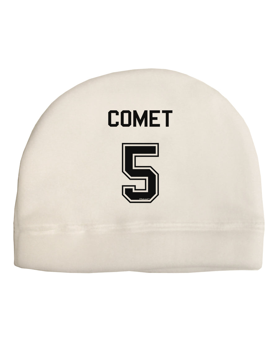 Reindeer Jersey - Comet 5 Adult Fleece Beanie Cap Hat-Beanie-TooLoud-White-One-Size-Fits-Most-Davson Sales