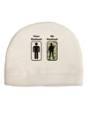 TooLoud Your Husband My Husband Adult Fleece Beanie Cap Hat-Beanie-TooLoud-White-One-Size-Fits-Most-Davson Sales