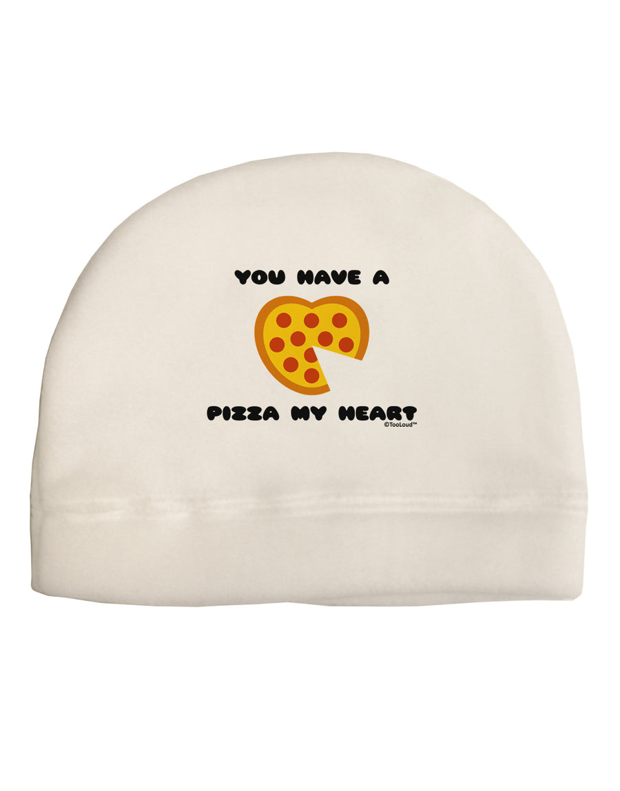 You Have a Pizza My Heart Adult Fleece Beanie Cap Hat by TooLoud-Beanie-TooLoud-White-One-Size-Fits-Most-Davson Sales