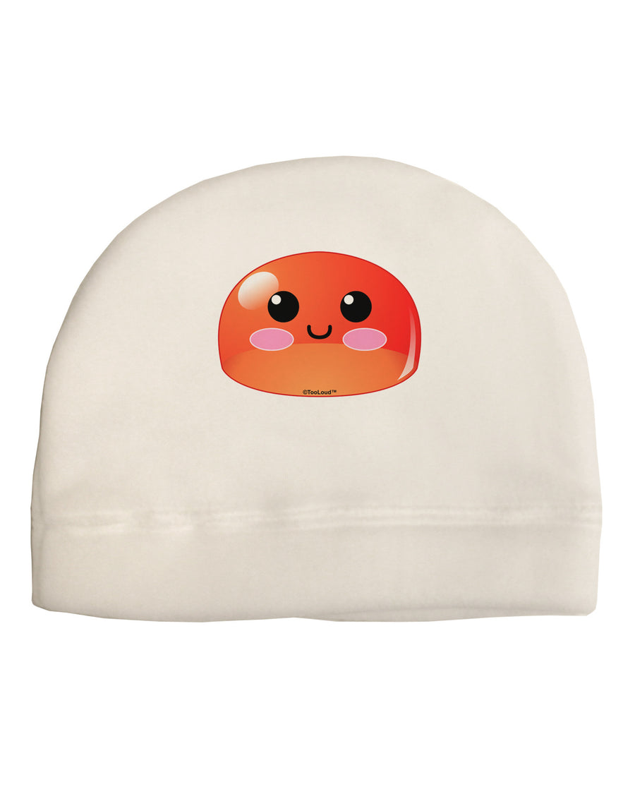 Cute RPG Slime - Red Child Fleece Beanie Cap Hat by TooLoud-Beanie-TooLoud-White-One-Size-Fits-Most-Davson Sales