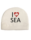 I Heart Seattle Child Fleece Beanie Cap Hat-Beanie-TooLoud-White-One-Size-Fits-Most-Davson Sales