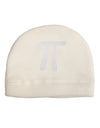 Pi Symbol Glitter - White Child Fleece Beanie Cap Hat by TooLoud-Beanie-TooLoud-White-One-Size-Fits-Most-Davson Sales