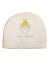 I've Been An Angel This Year Cute Christmas Angel Child Fleece Beanie Cap Hat-Beanie-TooLoud-White-One-Size-Fits-Most-Davson Sales