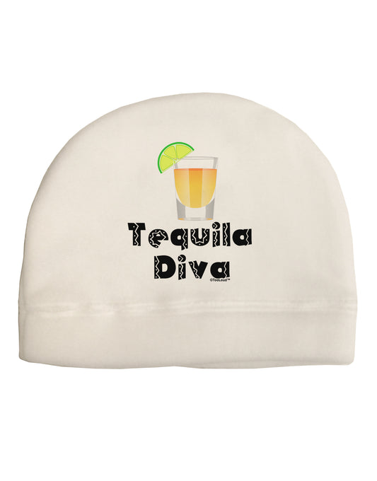 Tequila Diva - Cinco de Mayo Design Child Fleece Beanie Cap Hat by TooLoud-Beanie-TooLoud-White-One-Size-Fits-Most-Davson Sales