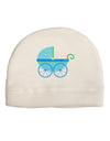 Baby Boy Carriage Adult Fleece Beanie Cap Hat-Beanie-TooLoud-White-One-Size-Fits-Most-Davson Sales