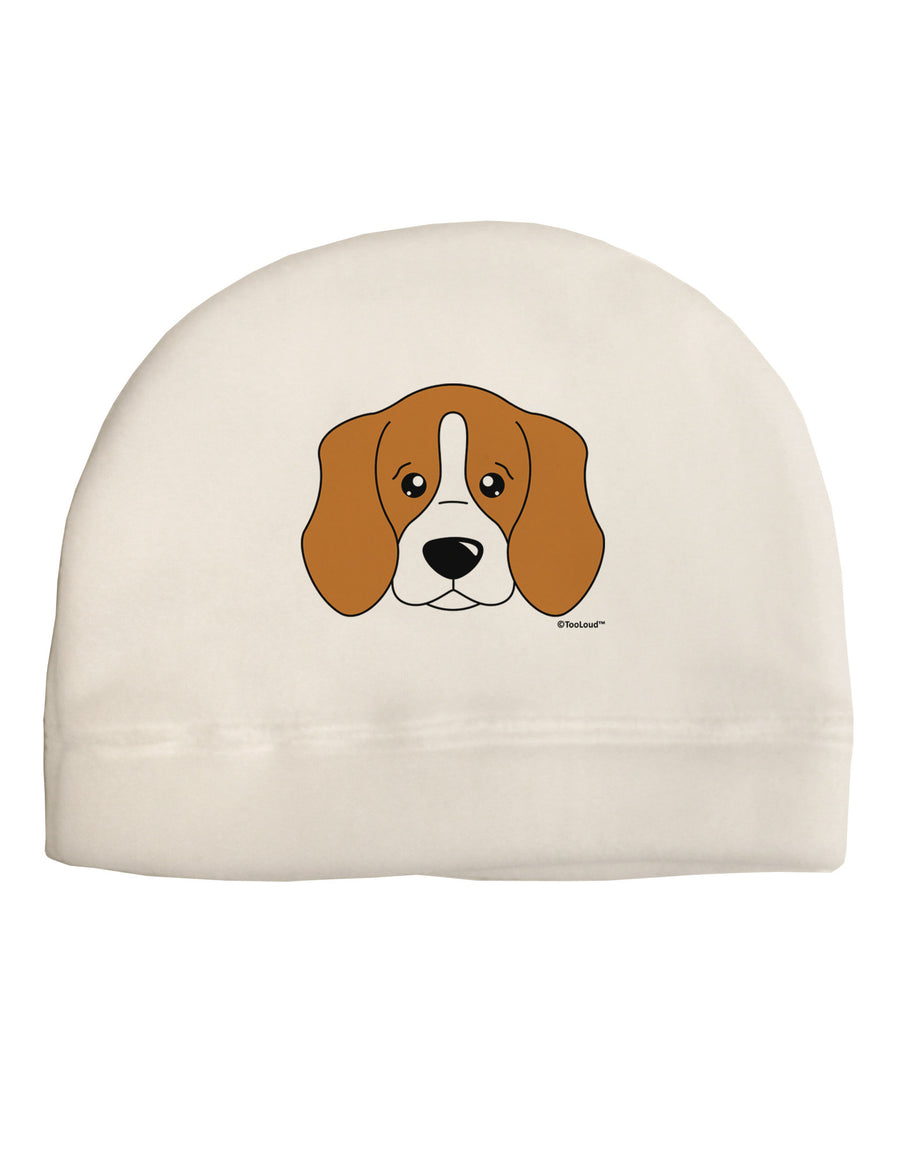 Cute Beagle Dog Child Fleece Beanie Cap Hat by TooLoud-Beanie-TooLoud-White-One-Size-Fits-Most-Davson Sales