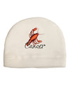 Cancer Color Illustration Child Fleece Beanie Cap Hat-Beanie-TooLoud-White-One-Size-Fits-Most-Davson Sales