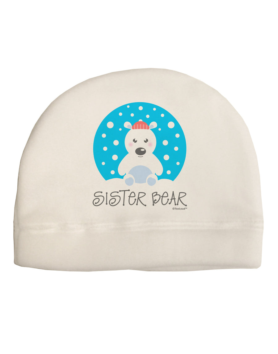 Matching Polar Bear Family - Sister Bear Child Fleece Beanie Cap Hat by TooLoud-Beanie-TooLoud-White-One-Size-Fits-Most-Davson Sales