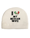 I Heart My Mexican Wife Child Fleece Beanie Cap Hat by TooLoud-Beanie-TooLoud-White-One-Size-Fits-Most-Davson Sales