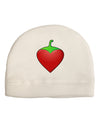 Chili Pepper Heart Child Fleece Beanie Cap Hat