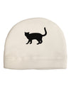 Cat Silhouette Design Child Fleece Beanie Cap Hat by TooLoud-Beanie-TooLoud-White-One-Size-Fits-Most-Davson Sales