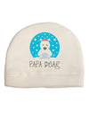 Matching Polar Bear Family - Papa Bear Child Fleece Beanie Cap Hat by TooLoud-Beanie-TooLoud-White-One-Size-Fits-Most-Davson Sales